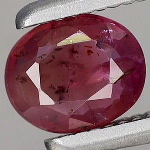 0.38ct t.w 5x4mm Oval Natural Heated Rosewood Pink Sapphire, Madagascar - Picture 1 of 4