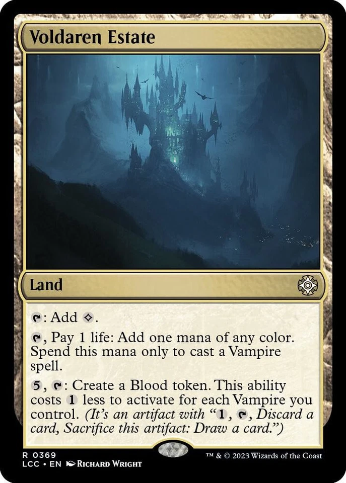 Voldaren Estate R Commander: The Lost Caverns of Ixalan Land 369 - Image 1 of 1