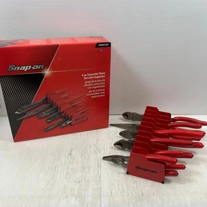 Snap-on PL600ES2RK 6 Pc Essential Pliers Set with Organizer Red - Picture 1 of 8