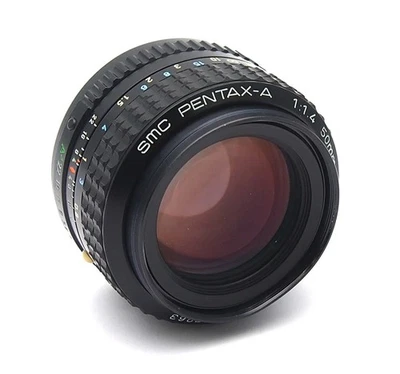 SMC Pentax-A 50mm F1.4 Prime Lens (For Spares or Repairs) - UK Dealer - Image 1 of 4