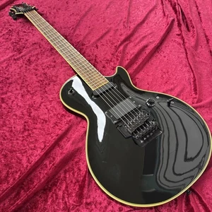 Guitarra Eléctrica GrassRoots G-CL-58II Modelo Sugizo Negra Usada De Japón - Imagen 1 de 12