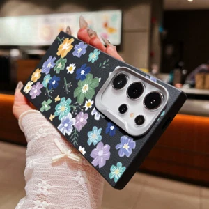 Flower Phone Case For Samsung S24 Ultra FE S23 S22 S21 S20 A16 Shockproof Cover - Picture 1 of 19
