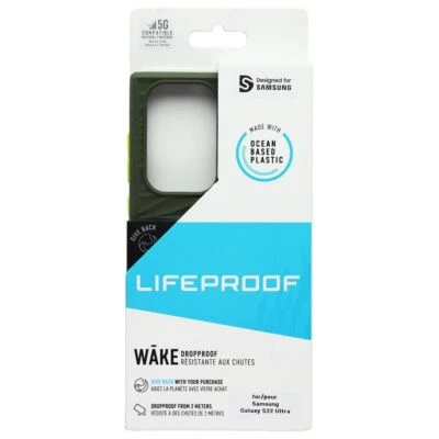 Funda Rígida LifeProof WAKE Series para Samsung Galaxy S22 Ultra - Verde Gambito Foto 1 de 2