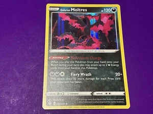 Galarian Moltres 093/203 - Evolving Skies - Holo Rare - Pokemon TCG - NM FREE SH - Picture 1 of 4