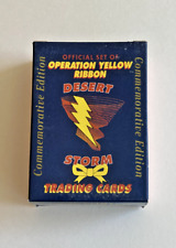 1991 Official Set of Yellow Ribbon- Desert Storm Trading Cards - Set of 60 Cards