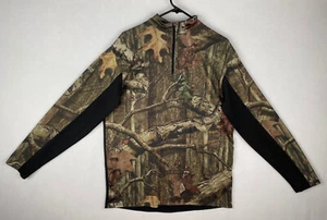 Mossy Oak Camo Herren Medium Break-Up Infinity 1/4 Zip Camouflage Jagdhemd - Bild 1 von 7