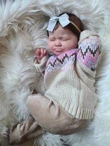 Realborn Grumpy Sage Reborn Girl Doll by Bountiful Baby - 6 Months Old - Picture 1 of 20