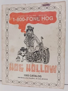 Vintage 1993 Hog Hollow Motorcycle Parts List Catalog FREE SHIPPING - Picture 1 of 1