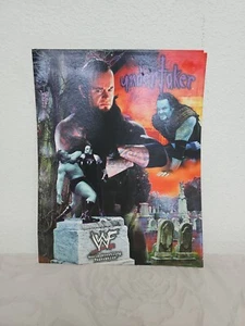 Carpeta de bolsillo The Undertaker WWF 1999 Ministry of Darkness PLYMOUTH sin usar CANTIDAD 1 - Imagen 1 de 8