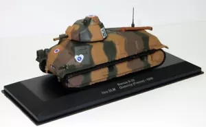 Somua S35 1er DLM Quesnoy (Francia) 1940 Francés Segunda Guerra Mundial Diecast modelo a escala 1:43 CB20 - Imagen 1 de 2