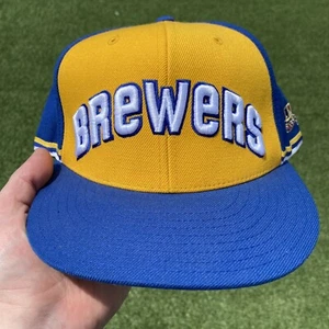RARE Milwaukee Brewers American Needle Cooperstown Collection Hat Cap Size 7-7/8 - Picture 1 of 9