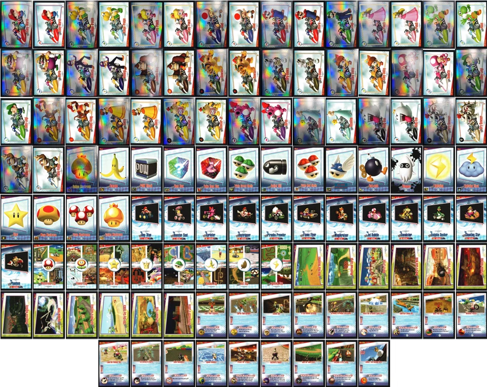 Коллекционные карты Mario Kart Wii — на выбор — 2009 Enterplay Nintendo — фольга - Изображение 1 из 1