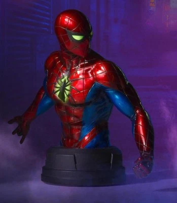 Nueva figura Marvel Spider-Man Mini-Busto Spidey Into The Spiderverse Peter Parker Foto 1 de 4