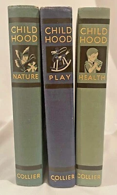 Collier's Childhood The Beginning Years & Beyond 1st Edition 1936 Volume 1-3  🍒 - Image 1 of 4