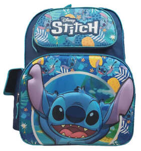 Disney Lilo & Stitch Backpack  16 inch Blue