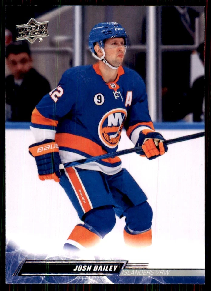 2022-23 Upper Deck Josh Bailey Hockey Cards #113 - Image 1 of 2
