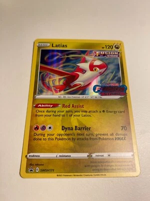 Latias - SWSH171 - PreRelease Pokemon Promo Sword & Shield Rare Holo Card NM - Image 1 of 4