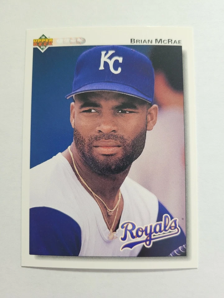 BRIAN McRAE 1992 UPPER DECK BASEBALL CARD # 157 D8704 - Image 1 of 1
