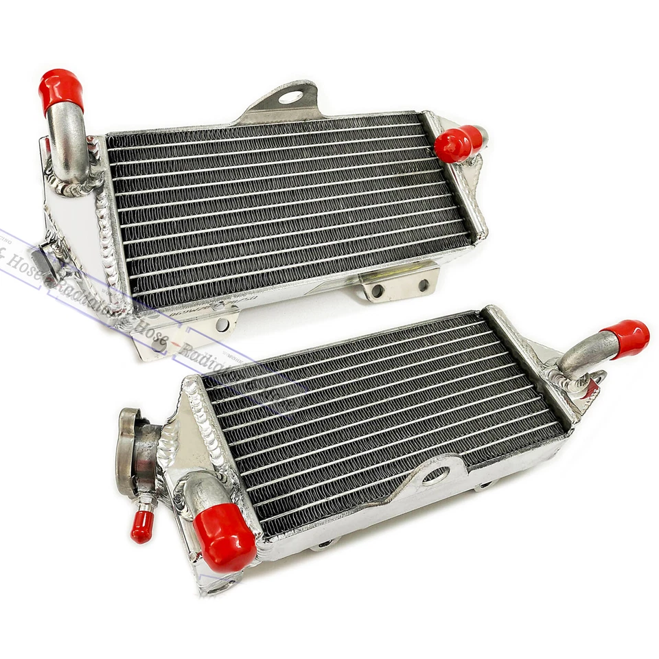 Radiador completo de aluminio Fit KAWASAKI KX 500 KX500 1988-2004 1989 1990 1991 1992 Foto 1 de 4