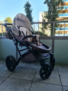 Knorr baby Kombikinderwagen Voletto Happy Colour beige-braun - Bild 1 von 12