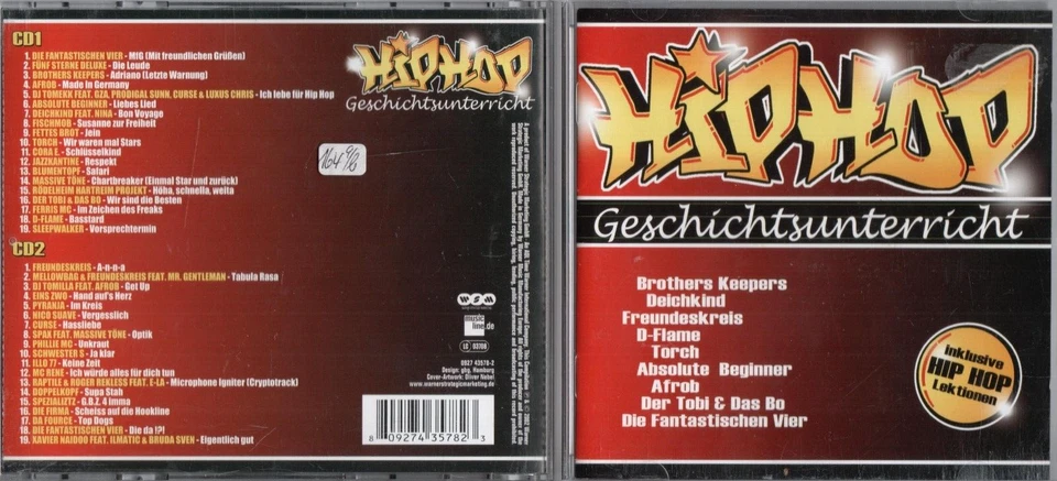 Hip Hop - Geschichtsunterricht - V.A. - 2-CD (2002) - Bild 1 von 1
