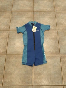 NWT Cressi Wetsuit Swimsuit Child Large Kids Blue Baby Water Sports - Picture 1 of 4