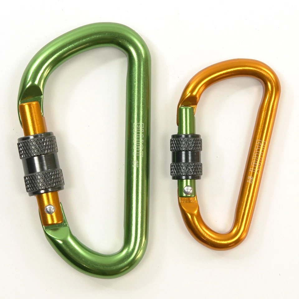 Elliot Zubehör Karabiner mit Schraubsicherung, Mini 8 oder Micro 6 zur Auswahl