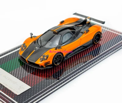 U2 1: 64 橙色 Zonda 760LH 赛车运动模型压铸树脂汽车 — 第 1/3 张图片