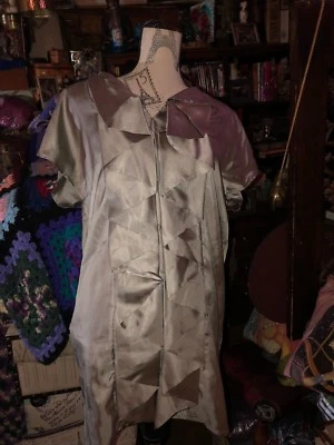 PAUL & JOE BROTHER Encantador Vestido de Seda Champagne Talla 40 Foto 1 de 4