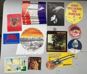 Rock n Roll Ephemera Obscura, Record Promo Stickers, etc - Picture 1 of 2