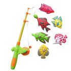 7 Pcs Fish Toys Durable Reusable Lovely Catching Game Toy Plastic