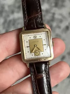 Vintage Zodiac Manual Wind Watch Runs - Picture 1 of 10