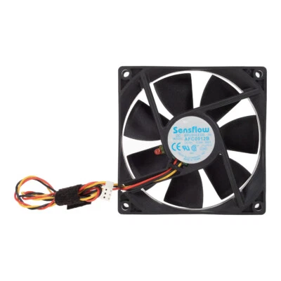 Fan IBM 02K2860 Sensflow AFC0912B -S051 92x92x25mm 3-PIN 12V 0.30A - Image 1 of 2