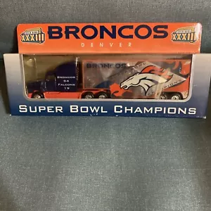 1999 DENVER BRONCOS SUPER BOWL XXX1II CHAMPIONS/FORD AEROMAX TRAILER/WHITE ROSE. - Picture 1 of 5