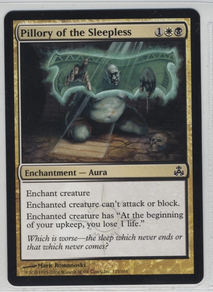 Magic the Gathering Pillory of the Sleepless Guildpact x1 MTG Free Shipping! - Image 1 of 1