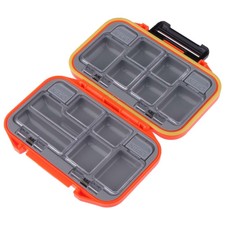 Outdoor 12 Grid Waterproof Lure Hook Bait Fishing Tackle Storage Box Case F07#