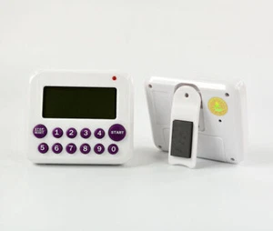 Temporizador de cocina digital cuenta regresiva grande LCD reloj alarma magnético - Imagen 1 de 13