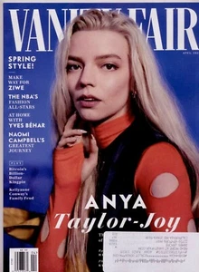 Vanity Fair April 2021 Frühlingsstil, Anya Taylor-Joy, NBA-Mode, Ziwe, Bitcoin - Bild 1 von 1