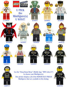 LEGO® U PICK Minifigures STUDIOS **USED**