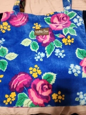 Bolso de Mano Matilda Jane Sweet Sunshine Flor Floral Terry Tela Cartera de Hombro Foto 1 de 4