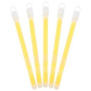 5pcs Glow Sticks Glow In The Dark Sticks Party Supplies Camping Hiking Lighting - Picture 1 of 12