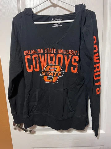 OKLAHOMA STATE COWBOYS - NCAA Women's Hoodie - Size XL Cover