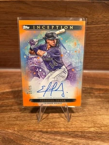 Ezequiel Tovar - Orange Auto 12/25 - Rockies - Topps Inception 2024 #BRES-ET - Bild 1 von 2