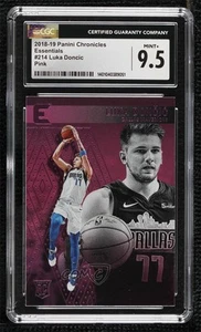2018 Panini Chronicles Essentials Pink Luka Doncic #214 CGC 9.5 Mint+ Rookie RC - Picture 1 of 3
