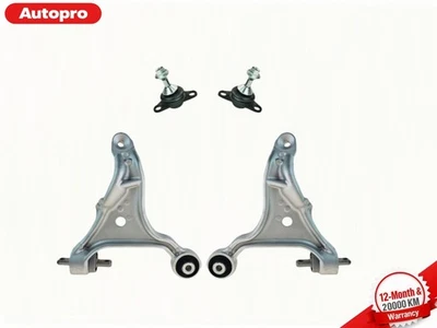 PAIR NEW FRONT LOWER CONTROL ARM & BALL JOINT FOR VOLVO S60 2001-2007 LH+RH - image 1 of 4