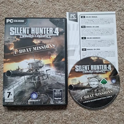 U-BOAT MISSIONS Add-On Expansion Pack for SILENT HUNTER 4 IV Pc Cd Rom Rare VGC - Image 1 of 4