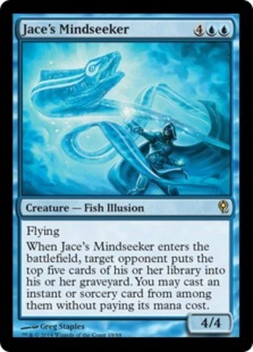 Jace's Mindseeker - Duel Decks: Jace vs. Vraska #19 MTG Magic The Gathering - Image 1 of 1