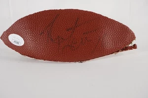 Ryan Leaf ball panel AUTOGRAPHED with COA #R466 - Picture 1 of 2