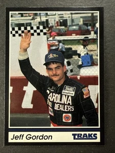 Jeff Gordon Rookie Card RC 1991 Traks #1 - Picture 1 of 3
