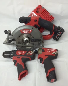 Milwaukee M12 kit - Picture 1 of 11